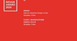 海信社交電視榮膺2020德國IF產品設計獎