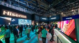 海信黑科技亮相CES2025，液晶電視史上第一次發(fā)出彩色光源