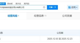 娃哈哈旗下濟(jì)寧宏振飲用水公司擬注銷 宗馥莉名下濟(jì)寧宏振飲用水公司擬注銷
